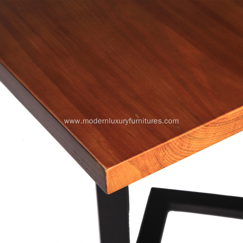 Modern Z Foot Dining Room Table